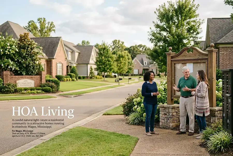 Understanding HOA Rules and Costs When Buying Residential Property in Magee, MS