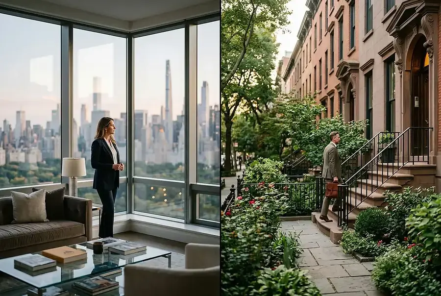 Luxury Condo vs. Townhouse: Which NYC Property Type Builds Wealth Faster