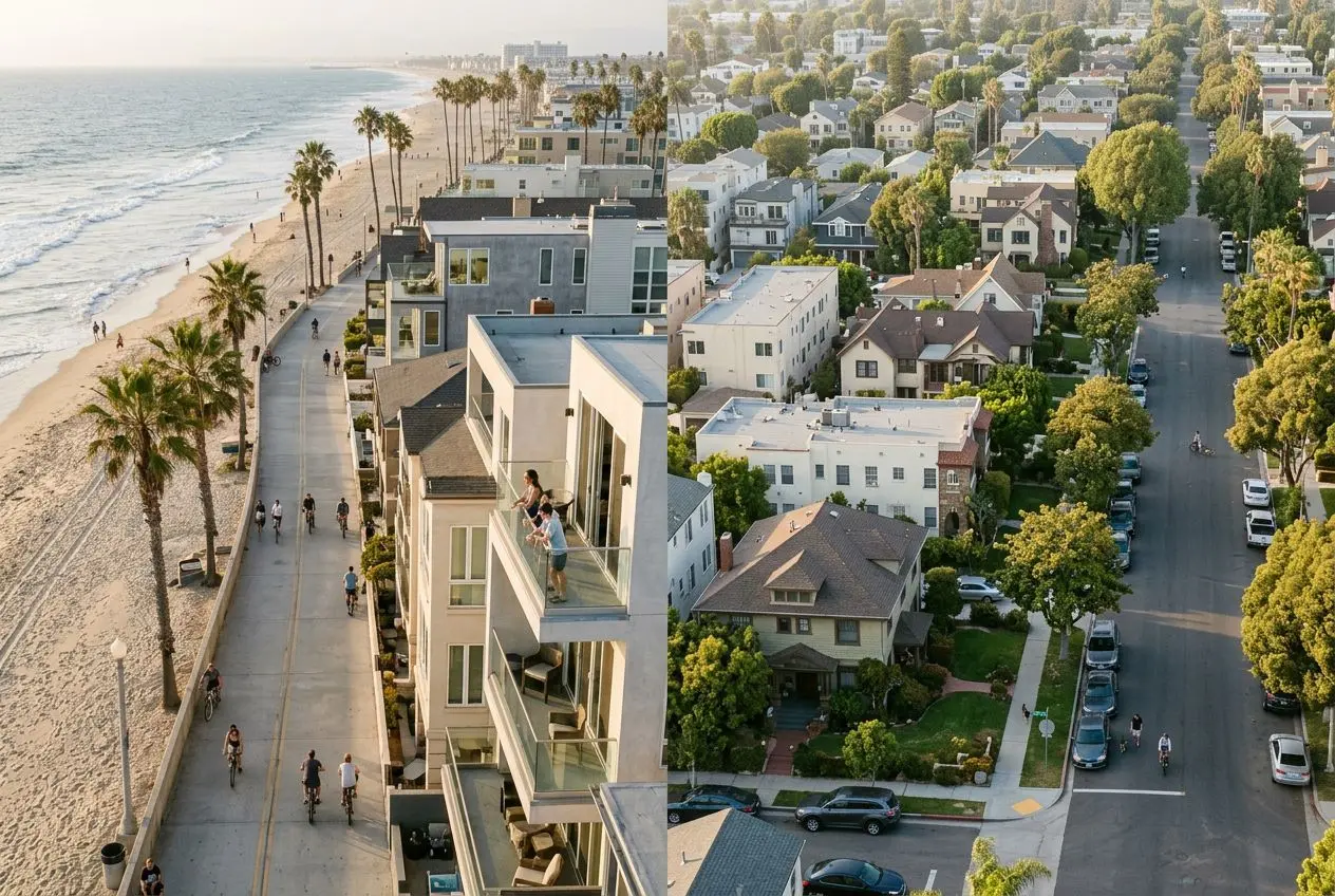 Venice CA Condo Living: Choosing Between Beachside & Inland Properties