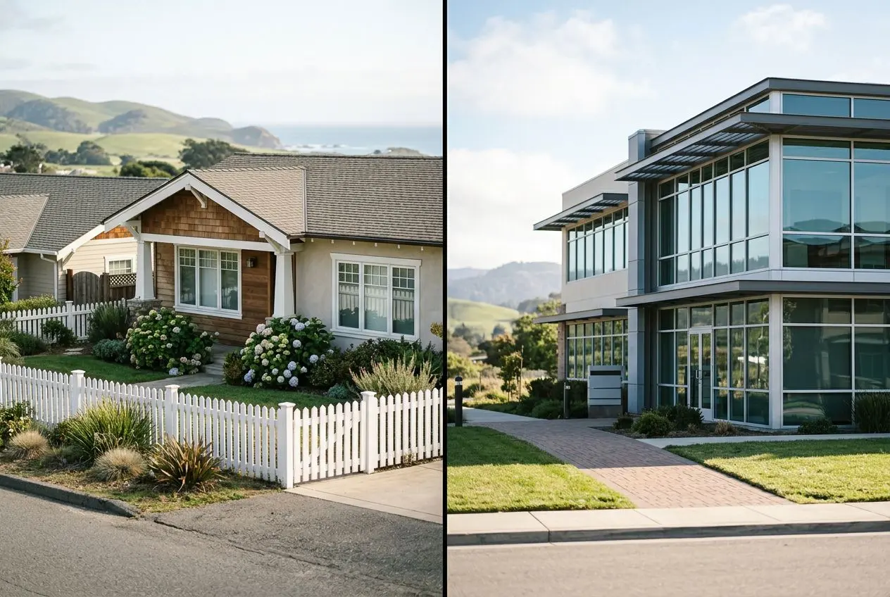 Residential vs. Commercial Real Estate: Choosing Your Central Coast Investment