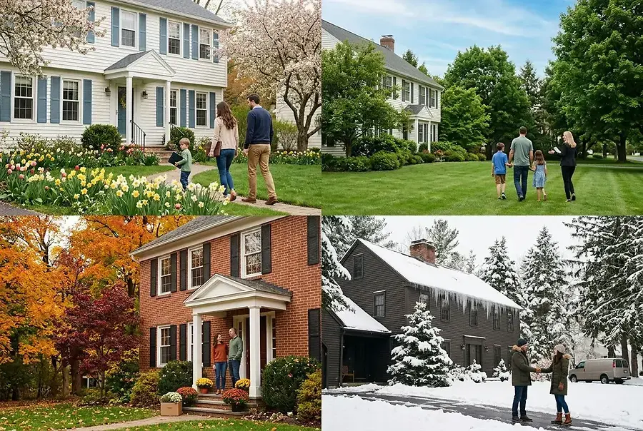 How Seasonal Changes Affect Real Estate Markets in Upstate NY