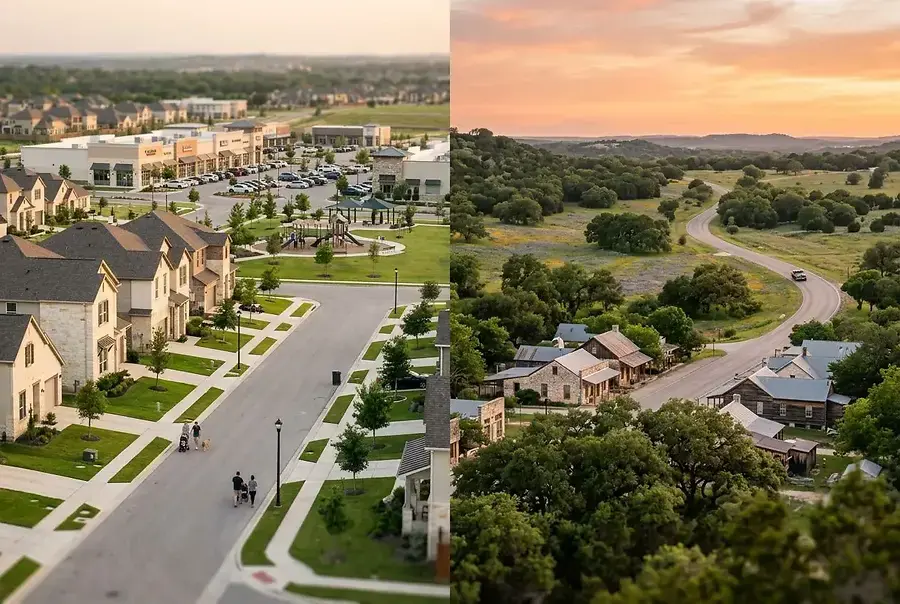 Suburban Growth vs. Rural Charm: Finding Your Perfect San Antonio–Boerne Home