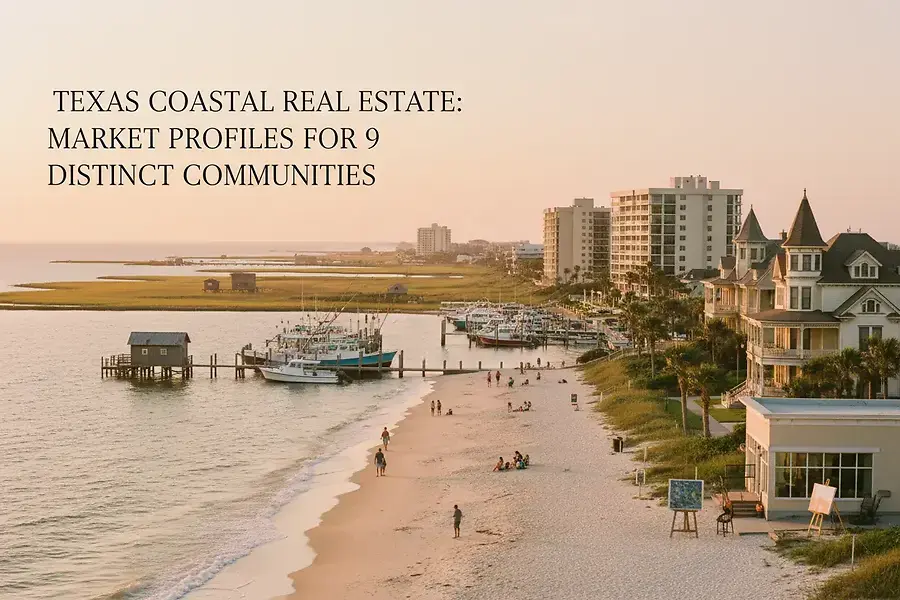 Texas Coastal Real Estate: Market Profiles for 9 Distinct Communities