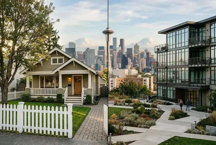 Choosing Between Single-Family Homes and Condos in Greater Seattle