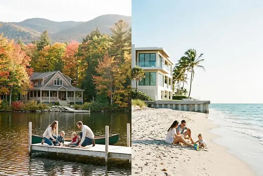 Residential Real Estate Market Dynamics: NH Lakes and FL Coast