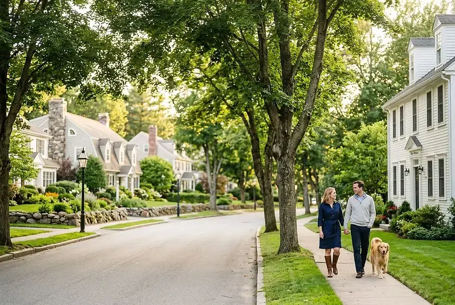 The Best Suburban Boston Towns for Long-Term Home Investment and Value