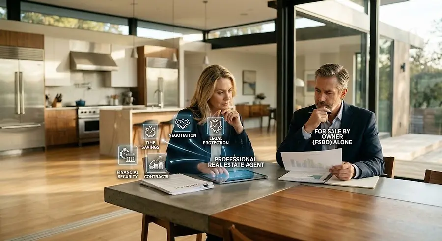 Listing With an Agent vs. FSBO: Why Professional Representation Protects Your Time, Money, and Legal Safety