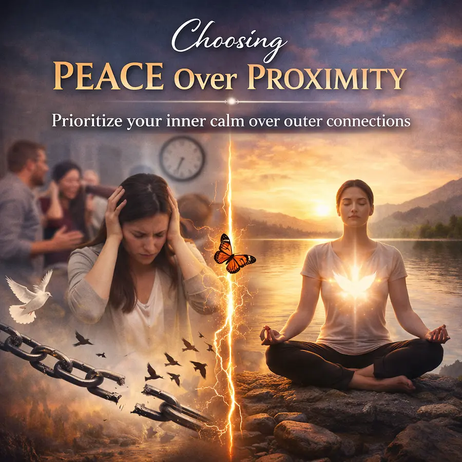 The Power of Choosing Peace Over Proximity