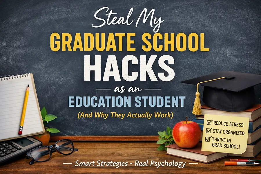 Steal My Graduate School Hacks as an Education Student
