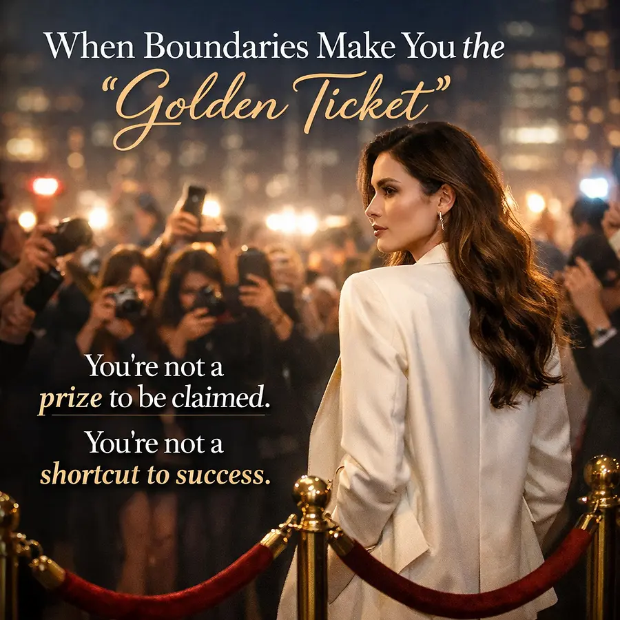 When Boundaries Make You the “Golden Ticket”