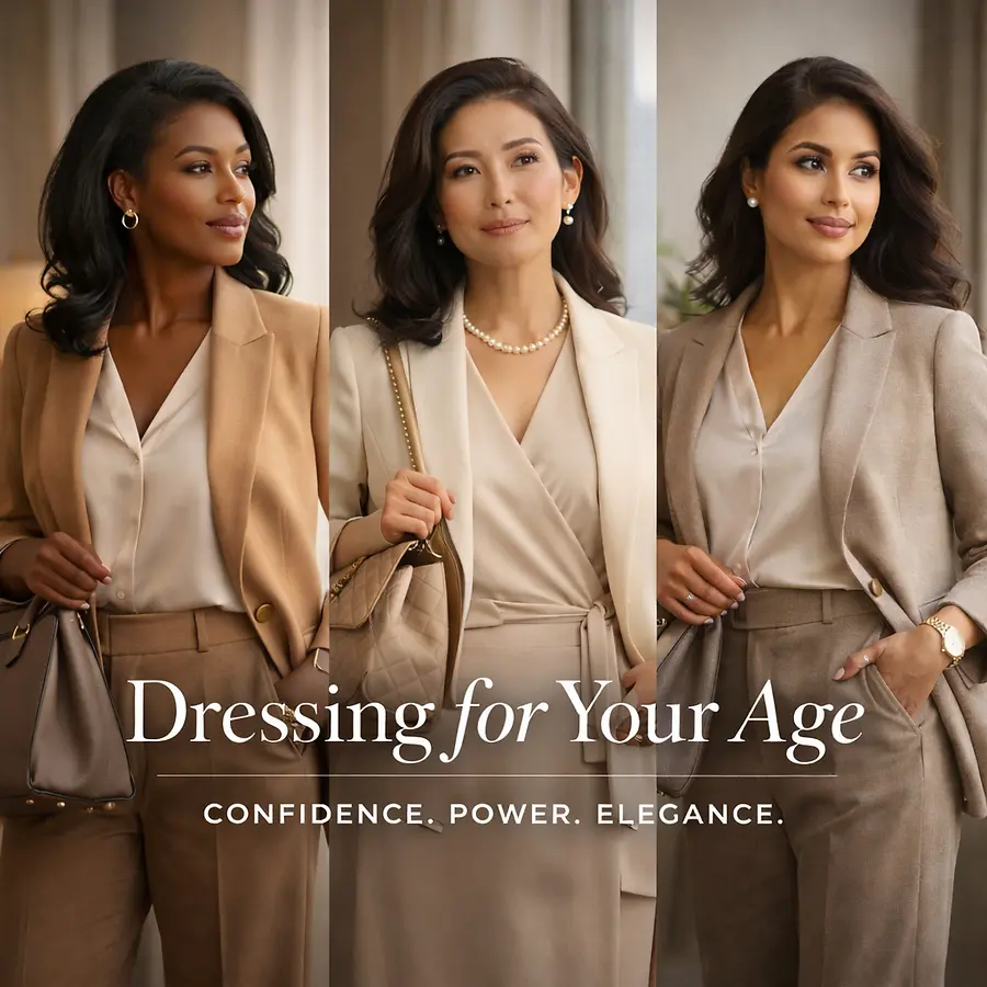 Dressing for Your Age: How Style Evolves Into Confidence, Power, and Presence
