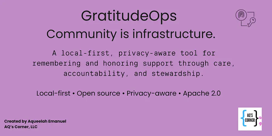 Community Is Infrastructure