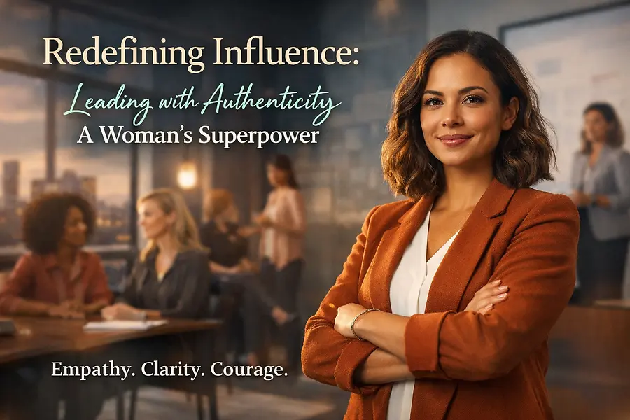 Redefining Influence: Why Leading with Authenticity is a Woman’s Superpower By Astha Bhatiya