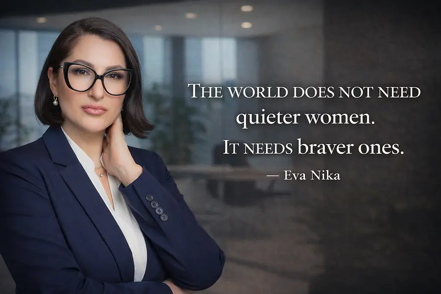 ✨ Newsletter Edition: The Voice of Women ✨ Your Journey Is Just Beginning – By Eva Nika