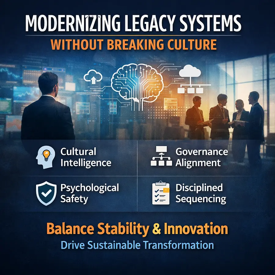 Modernizing Legacy Systems Without Breaking Culture