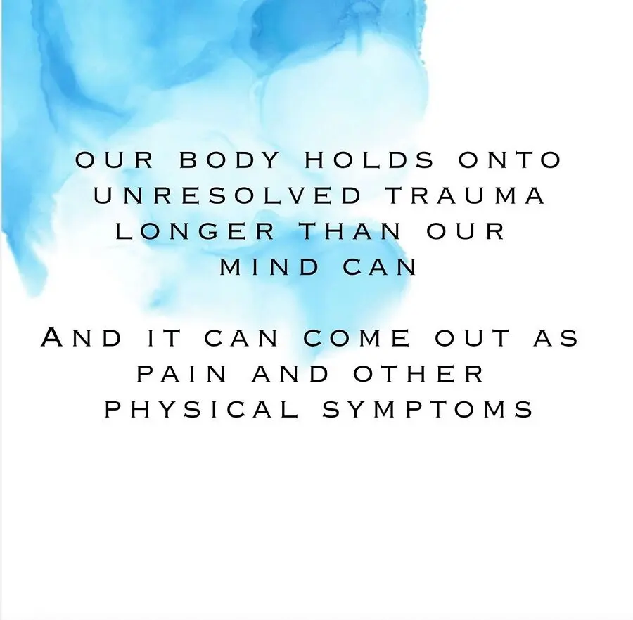 Trauma and Abuse Take a Toll - The Body does Keep the Score