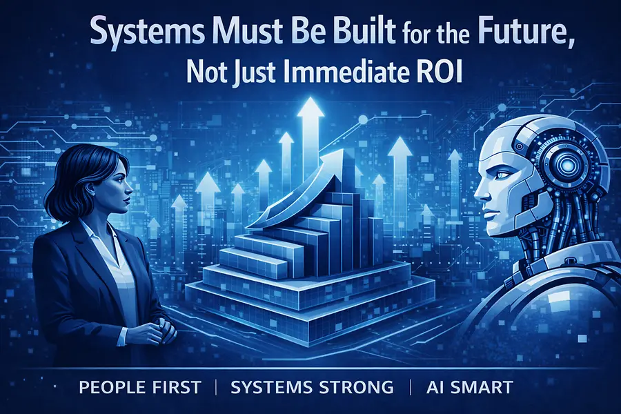 Systems Must Be Built for the Future, Not Just Immediate ROI