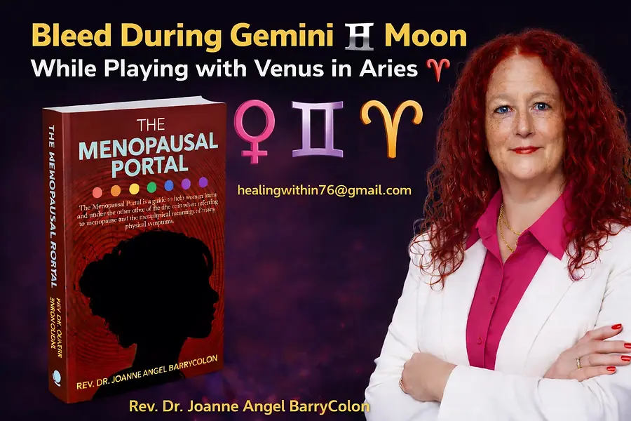 Bleed During Gemini Moon While Playing with Venus in Aries 