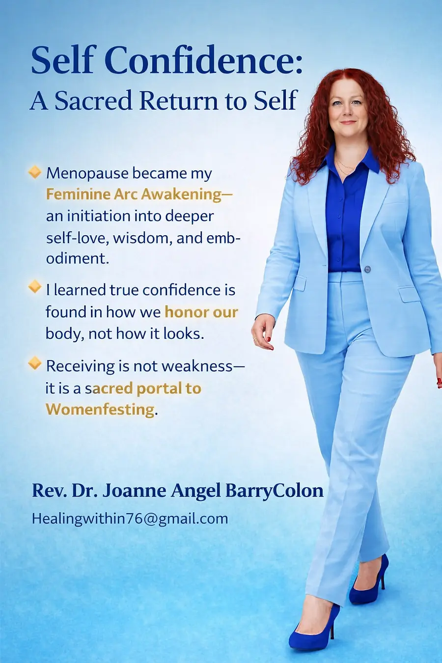 SELF-CONFIDENCE: A SACRED RETURN TO SELF