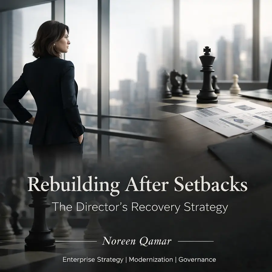 Rebuilding After Setbacks: The Director’s Recovery Strategy