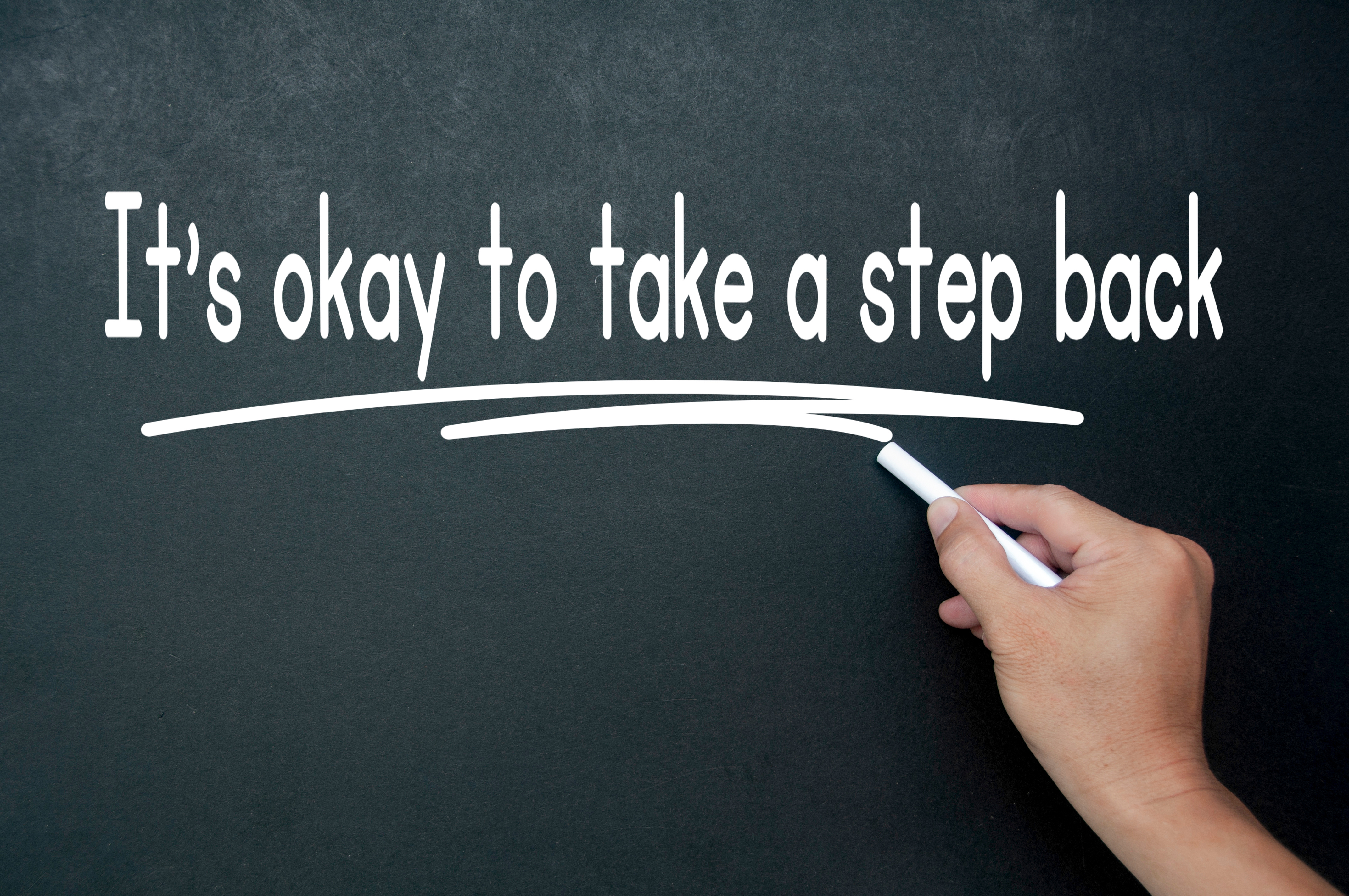 The Discipline of Stepping Back