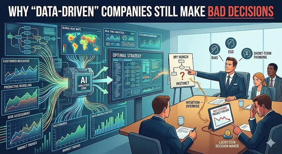 Why “Data-Driven” Companies Still Make Bad Decisions