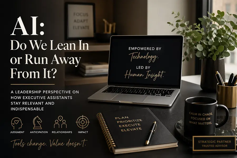 AI: Do We Lean In or Run Away From It?