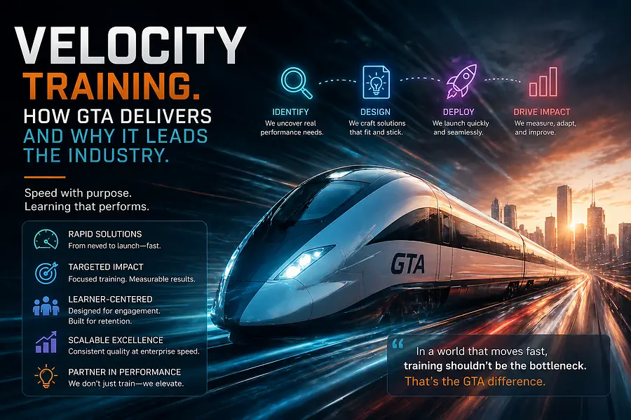 Velocity Training: How The Global Training Association Redefines Speed, Precision, and Performance in Learning