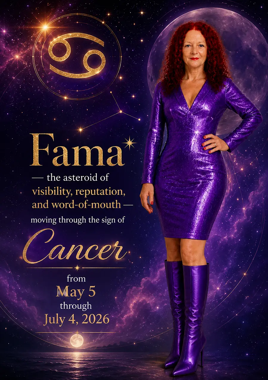 Fama in Cancer (May 5 – July 4, 2026): When Your Presence Becomes Your Reputation