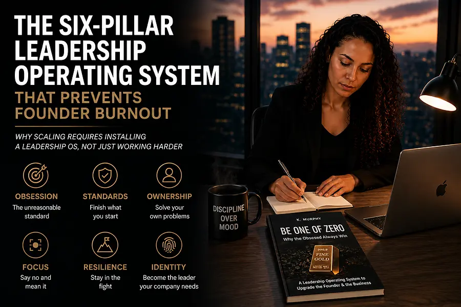 The Six-Pillar Leadership Operating System That Prevents Founder Burnout
