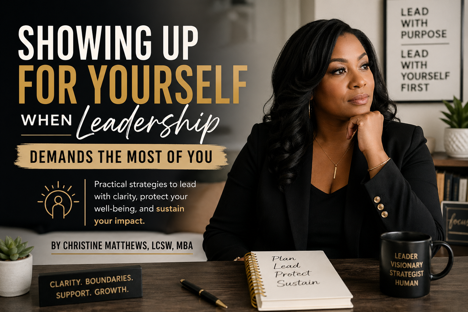 Showing up For Yourself When Leadership Damands The Most of You 
