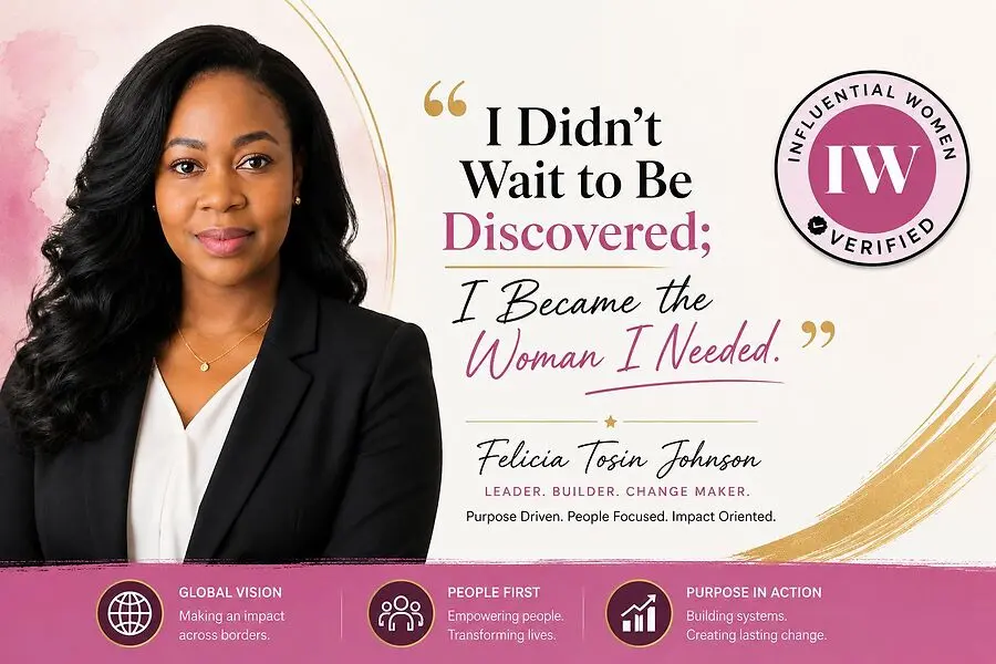 I Didn’t Wait to Be Discovered; I Became the Woman I Needed.”