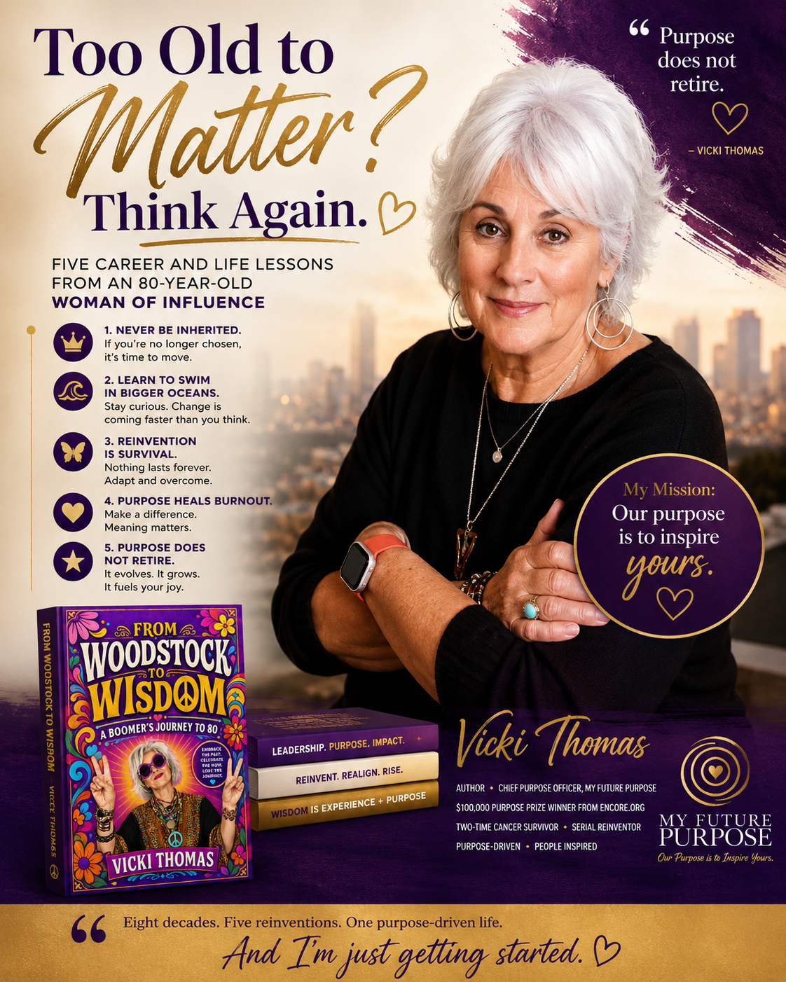 Aging Is a Power Move: Five Lessons From a Woman Who Refused to Disappear     