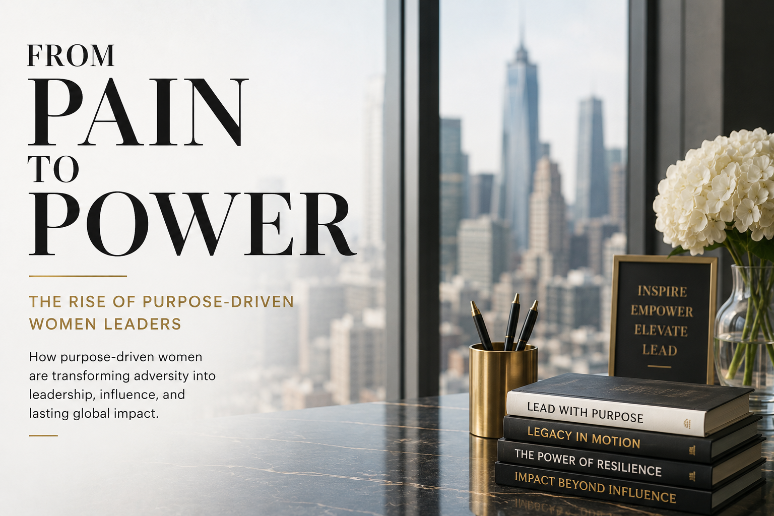 From Pain to Power: The Rise of Purpose-Driven Women Leaders