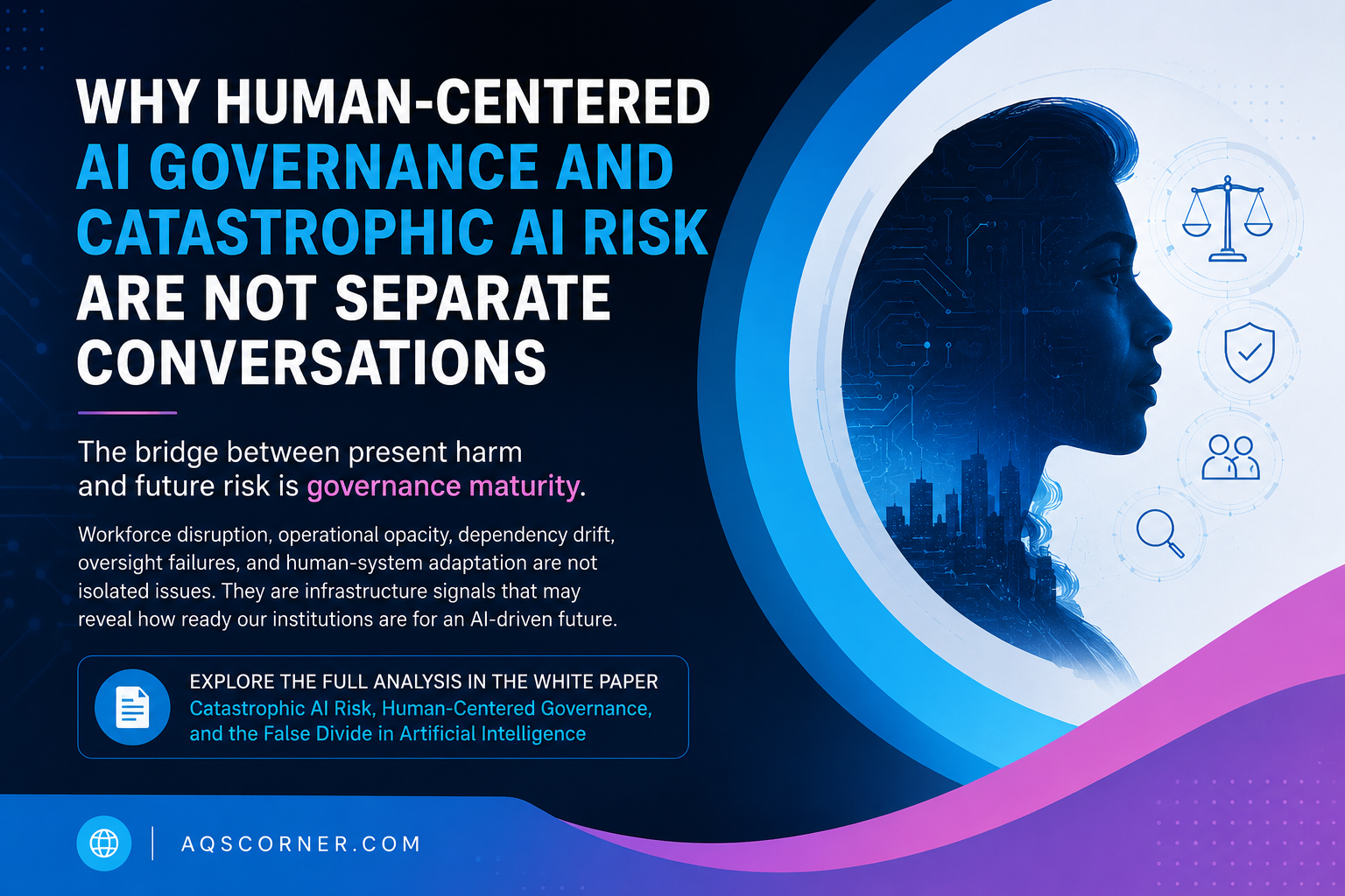 Why Human-Centered AI Governance and Catastrophic AI Risk Are Not Separate Conversations