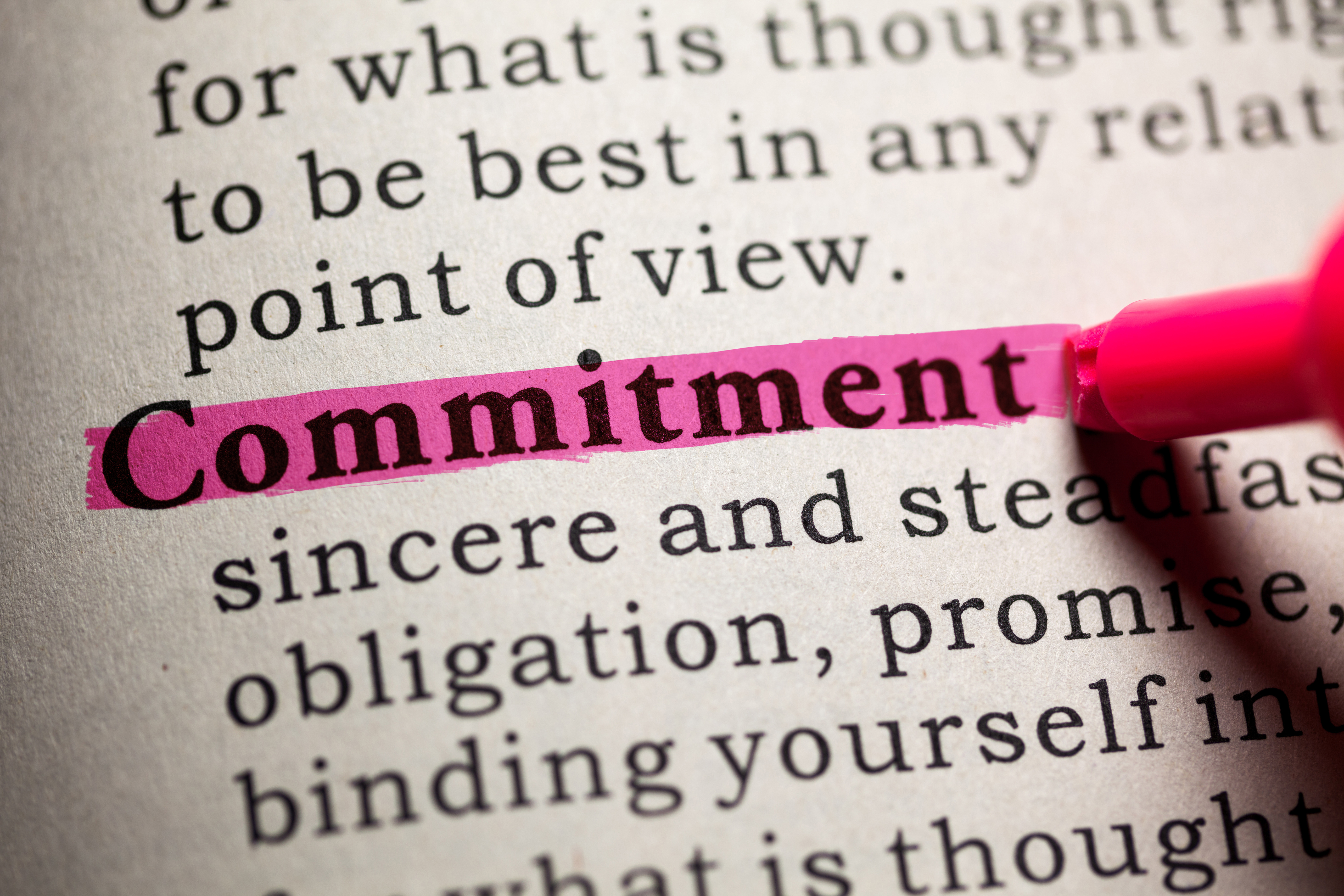 Growth Starts With Commitment