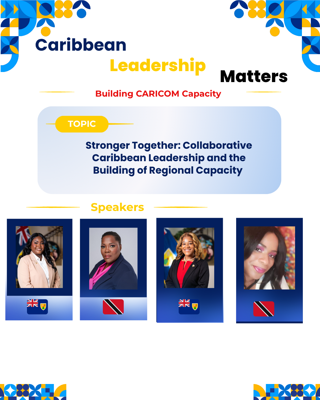 Stronger Together: Collaborative Caribbean Leadership and the Building of Regional Capacity