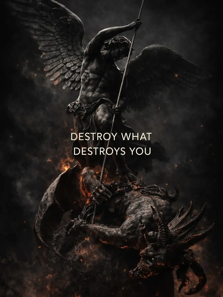 Destroy what Destroys you.