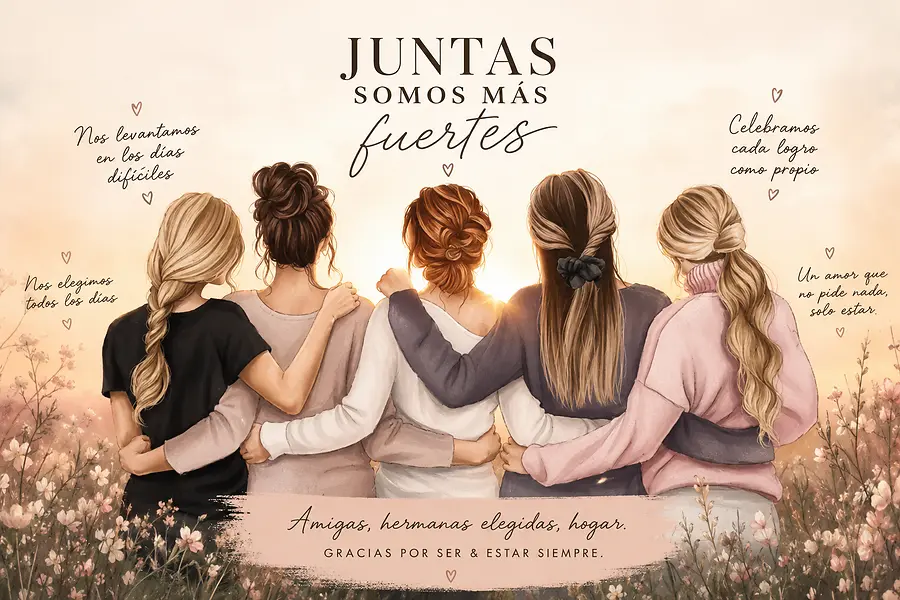 Las amigas también son el amor de la vida