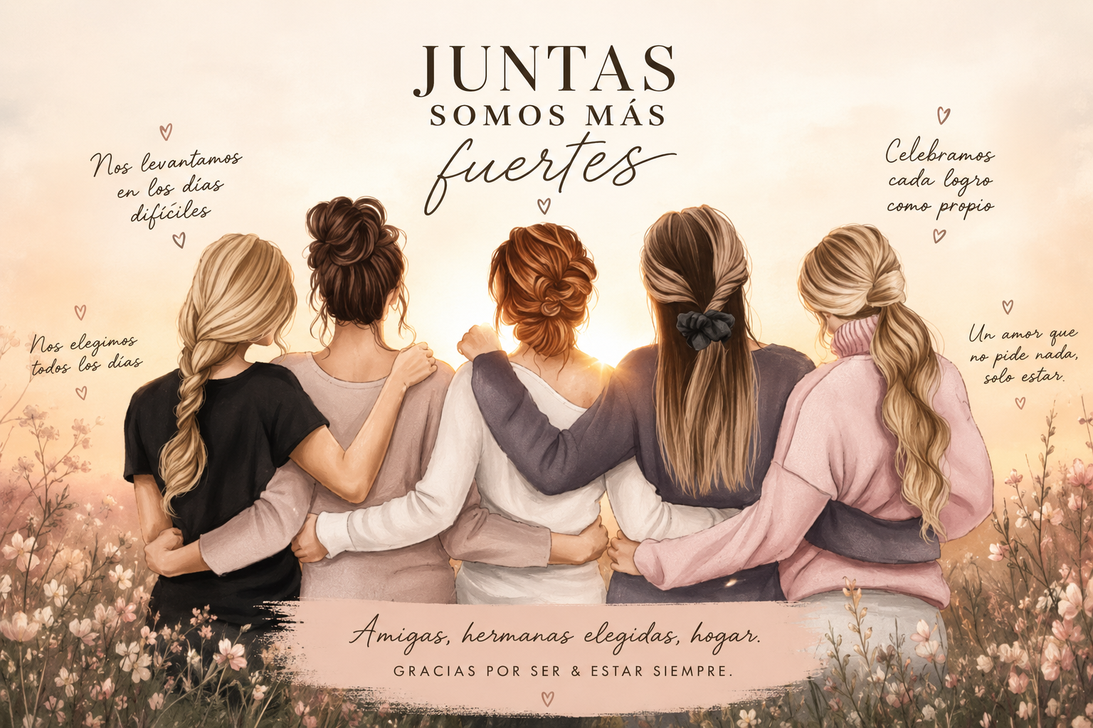 Las amigas también son el amor de la vida