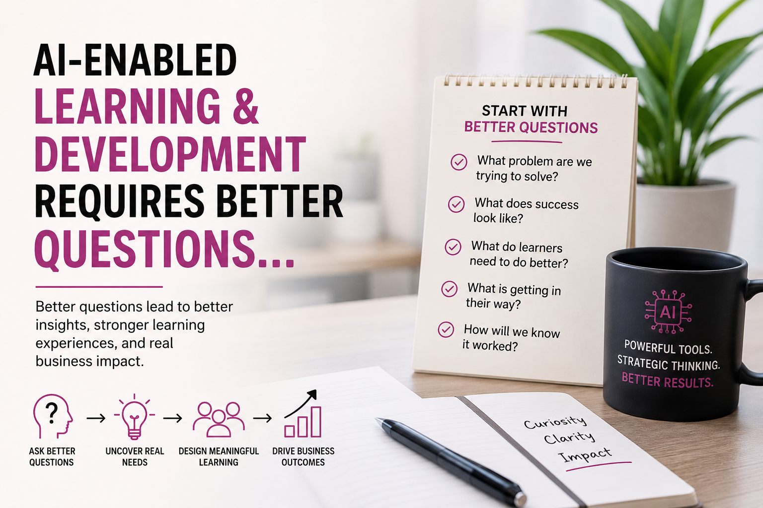 AI-Enabled Learning & Development Requires Better Questions, Not Just Better Tools