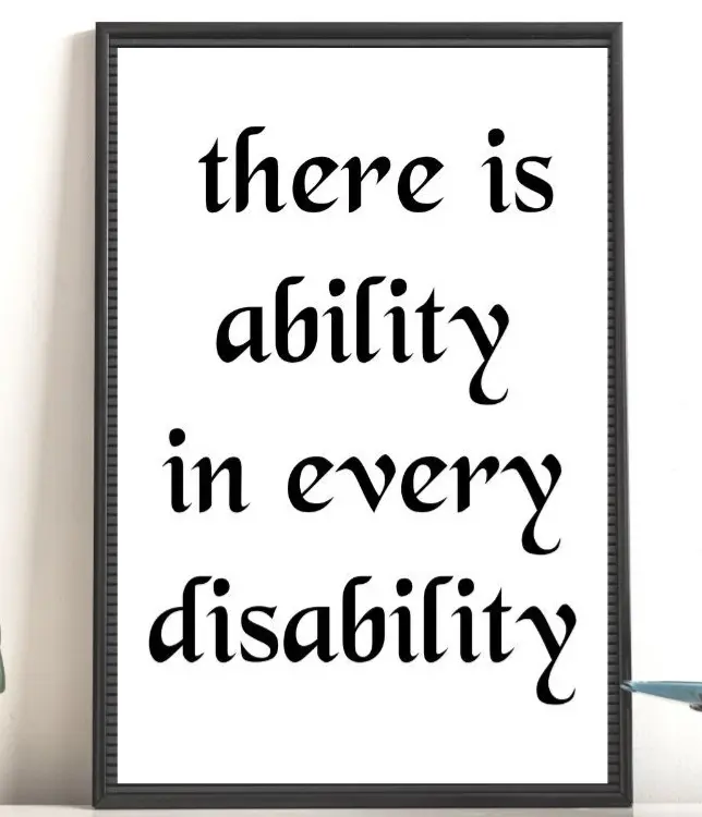 Able not disability 