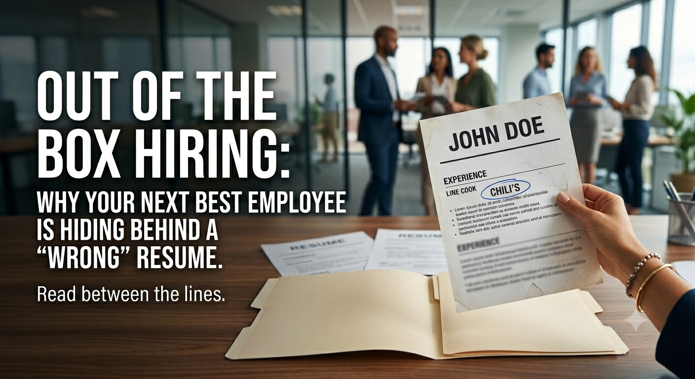 Out of the Box Hiring: Why Your Next Best Employee Is Hiding Behind a “Wrong” Resume