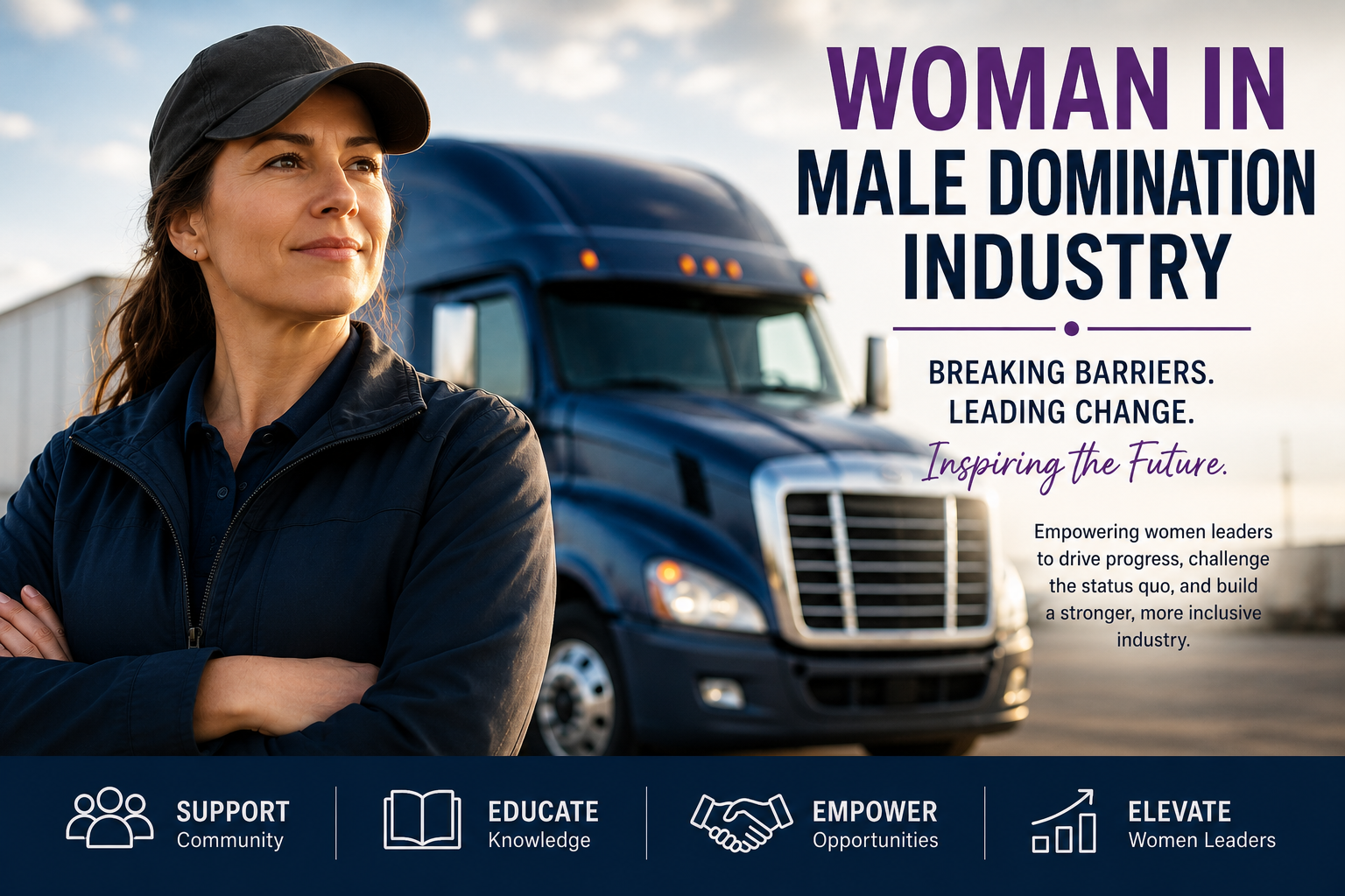 What It is Like Being a Woman Leader in a Male-Dominated Industry
