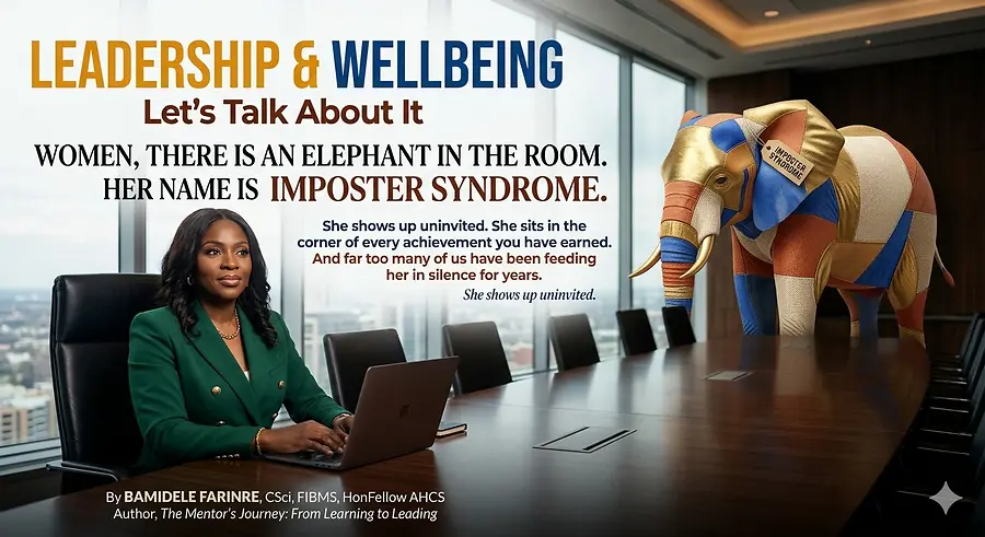 Women, There Is an Elephant in the Room. Her Name Is Imposter Syndrome.
