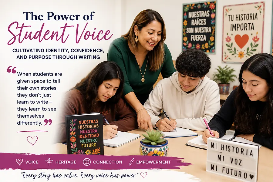 Heritage Writing for Student Voice: Centering Identity Through Personal Narrative in the Multilingual Classroom