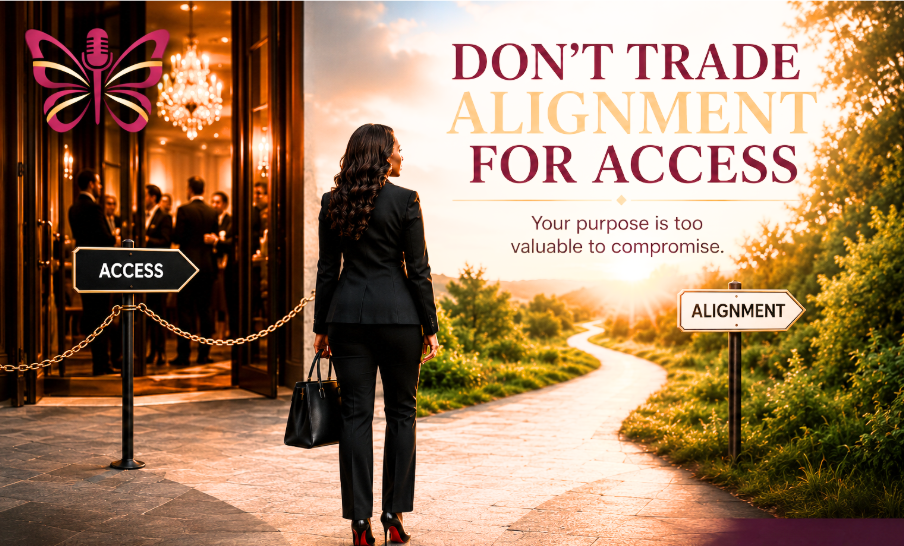 DON'T TRADE ALIGNMENT FOR ACCESS