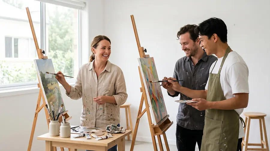 Why showing up as an artist is the first step toward creating meaningful impact
