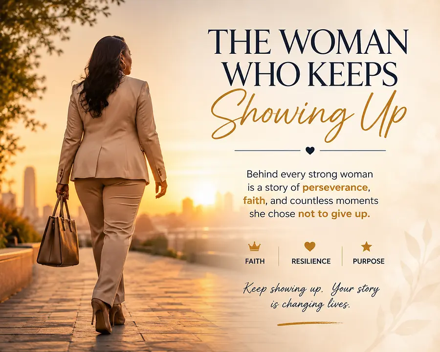 The women who keeps showing up