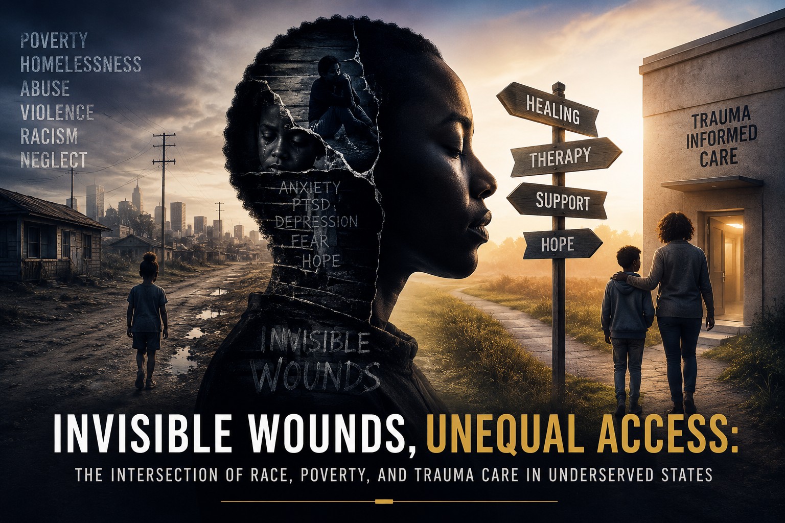 Invisible Wounds, Unequal Access: